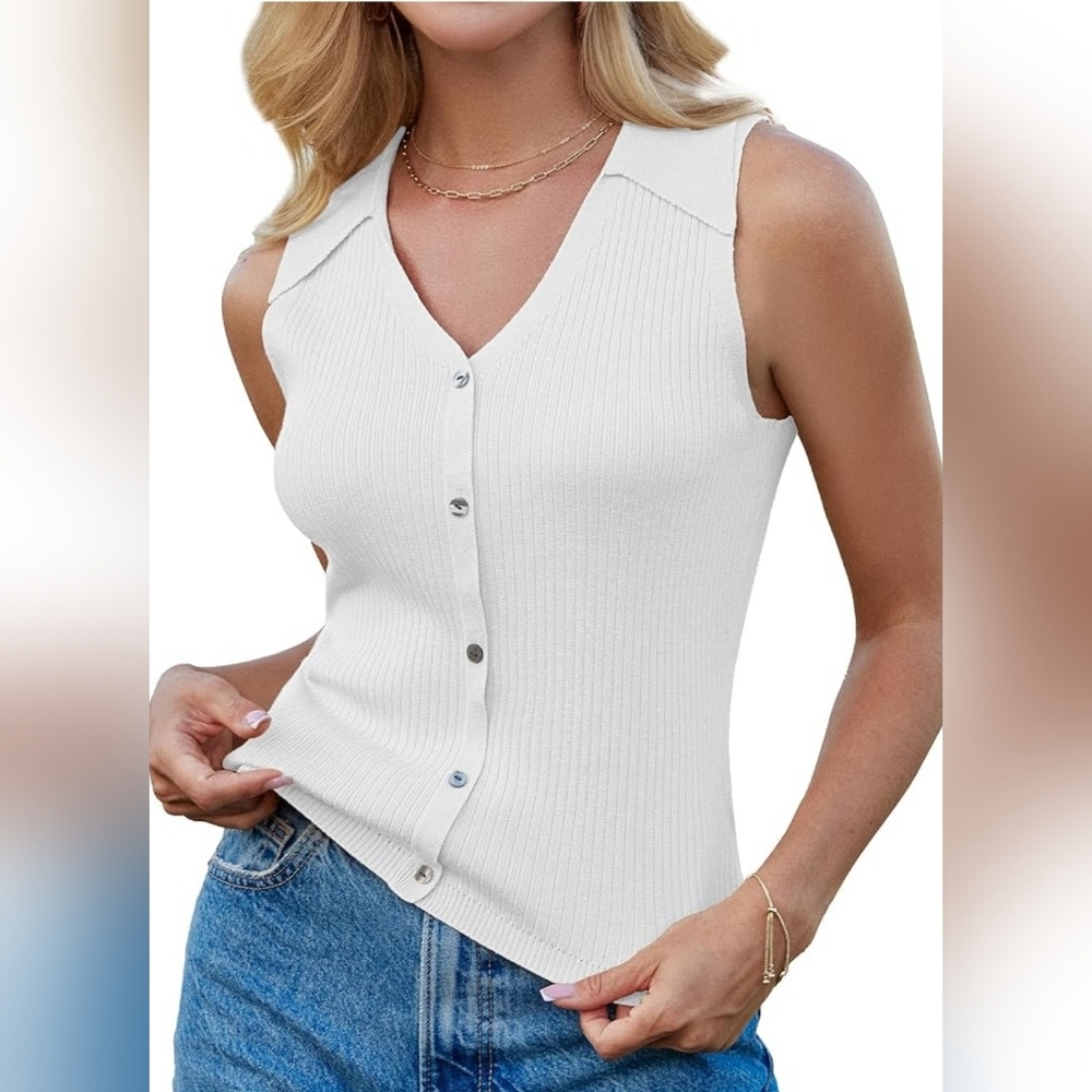 Grave Karen Sleeveless Sweater XL BNWT